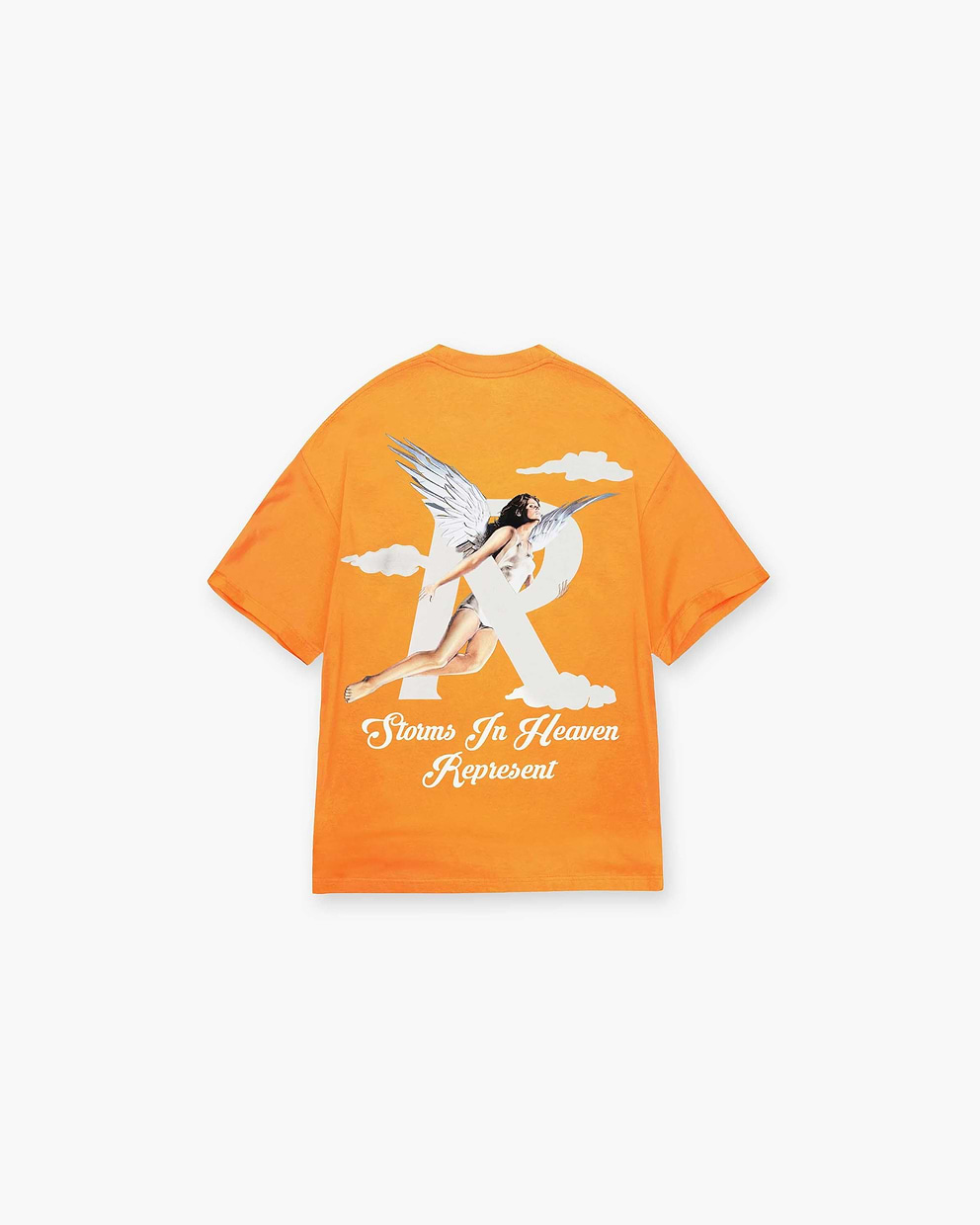 Storms in Heaven T-Shirt - Neon Orange